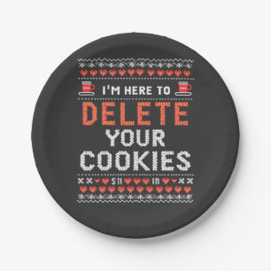 Assiettes En Carton Je suis ici pour supprimer vos cookies affreux pul