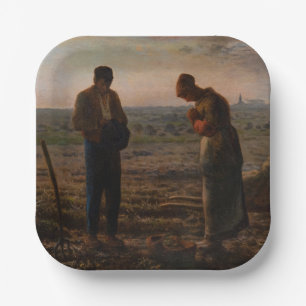 Assiettes En Carton Jean-François Millet - L'Angelus