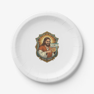 Assiettes En Carton Jésus Appel Vidéo Accidentel Numéro Social Media P