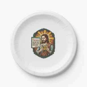 Assiettes En Carton Jésus Mauvaise Influence Produit Avis Échec Humour
