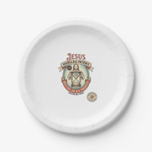 Assiettes En Carton Jésus Sablier Patience Jésus Sablier Patience