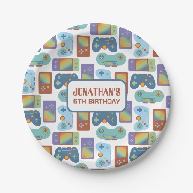 Assiettes En Carton Jeu (Devant)