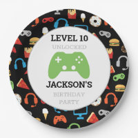 Jeu vidéo Niveau haut Anniversaire de enfant Gamer