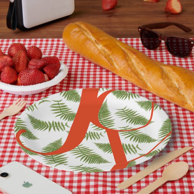 Assiettes En Carton Joie Typographie Citation Rouge et Vert Noël (Pique-nique)