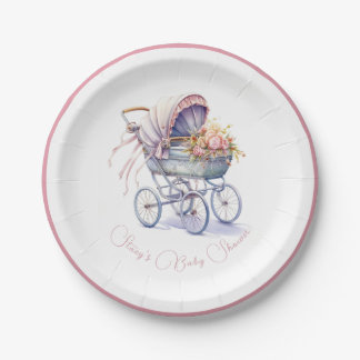 Assiettes En Carton Joli Baby Pram