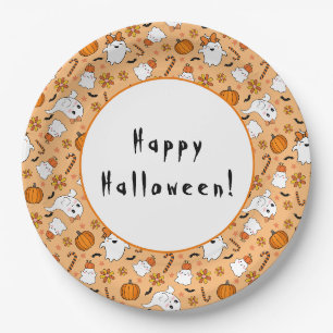 Assiettes En Carton Joli Halloween