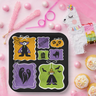 Assiettes En Carton Jolie Coquette Vampire Halloween