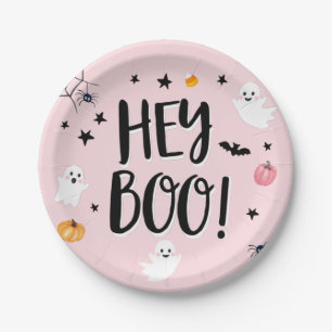 Assiettes En Carton Jolie Fantôme Halloween Fête Anniversaire Fille ro