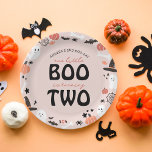 Assiettes En Carton Jote Halloween Little BOO tournant DEUX 2e anniver<br><div class="desc">Cute Halloween Little BOO tournant DEUX plaques de papier d'anniversaire 2e</div>