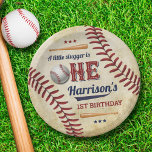 Assiettes En Carton Jouets de baseball vintages 1er anniversaire<br><div class="desc">Célébrez dans le style avec ces plaques de papier 1er anniversaire branchées. Le design est facile à personnaliser avec votre propre libellé et votre famille et vos amis seront ravis de voir ces fabuleuses assiettes de fête.</div>