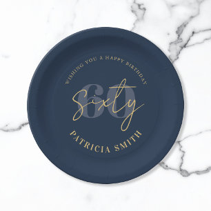 Assiettes En Carton Jour du 60e anniversaire de la Marine moderne