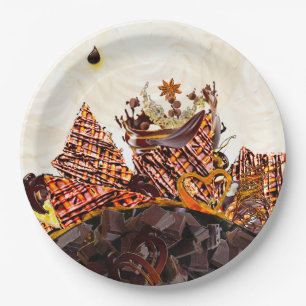 ASSIETTES EN CARTON JOURNÉE DU SOLEIL DOUCE ! :)