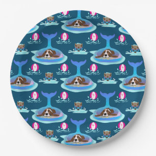 Assiettes En Carton Jours De Chiens D'Été