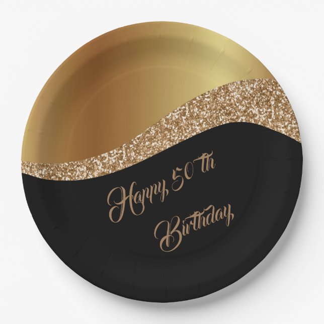 Assiettes En Carton Joyeux 5E anniversaire (Devant)