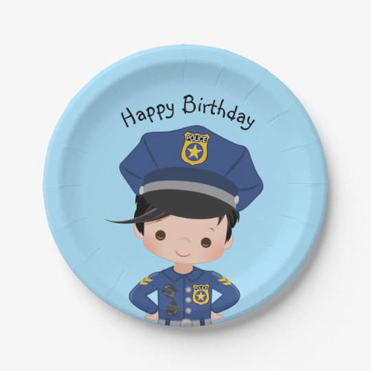 Assiettes En Carton Joyeux Anniversaire Avec Un Officier De Police Zazzle Fr Assiettes En Carton Joyeux Anniversaire Avec Un Officier De Police Zazzle Fr