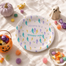 Joyeux Anniversaire Fantôme de Halloween Coloré Mi
