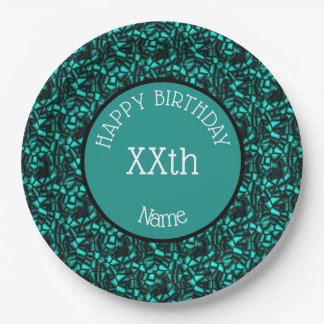 Assiettes En Carton Joyeux Anniversaire Résumé Conception personnalisé