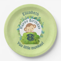 Joyeux Anniversaire Vous Petit Singe Personnalisé