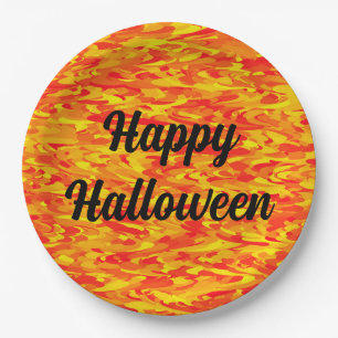 Assiettes En Carton Joyeux Halloween