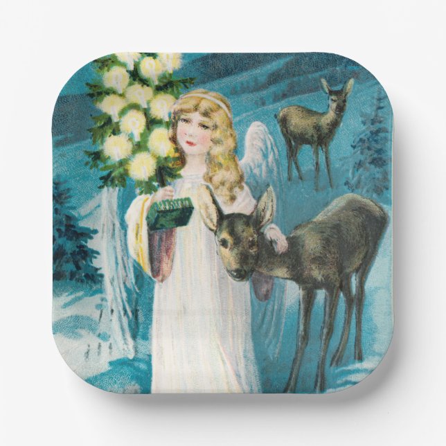 Assiettes En Carton Joyeux Noël (Recto)