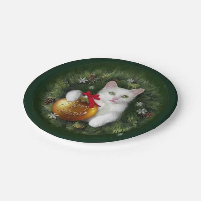 Assiettes En Carton Joyeux Noël (Angle)