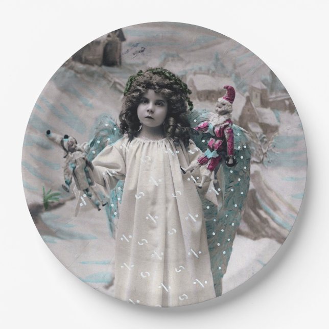 Assiettes En Carton Joyeux Noel (Devant)