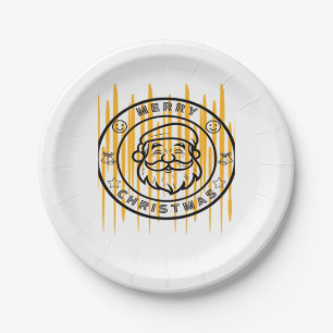 Assiettes En Carton Joyeux Noël Essentiel
