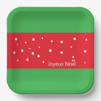 Assiettes En Carton Joyeux Noes Christmas plates