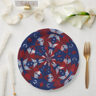 Assiettes En Carton juillet americana _ 001