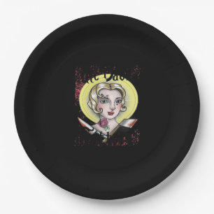 Assiettes En Carton Jusqu'à ce que la mort nous sépare Classique – Rom