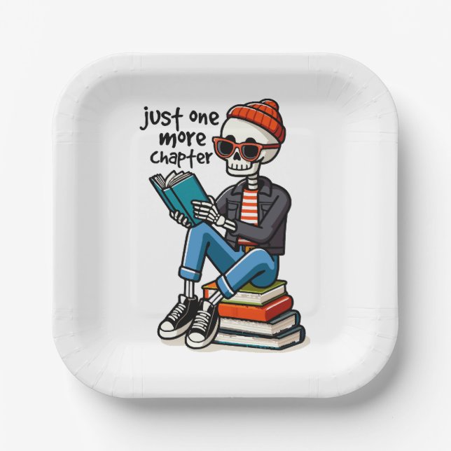 Assiettes En Carton Juste un chapitre de plus (Recto)