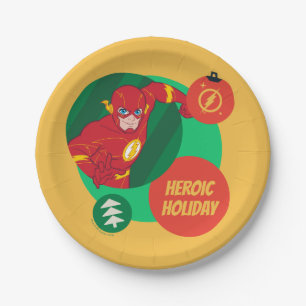 Assiettes En Carton Justice League The Flash Holiday Bauble