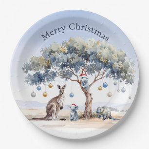 Assiettes En Carton Kangourou de Noël Koalas Ornithorynque Gumtree Bou