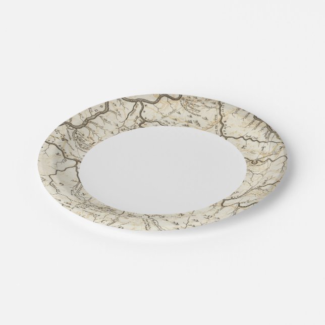 Assiettes En Carton Kentucky 2 (Angle)