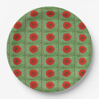 Assiettes En Carton Ketmie et vignes de vacances
