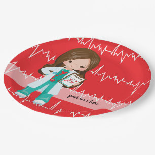 Assiettes En Carton Kids Doctor