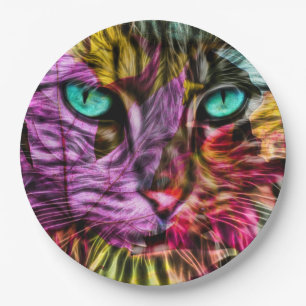 Assiettes En Carton Kitty Chat Kitten Design artistique