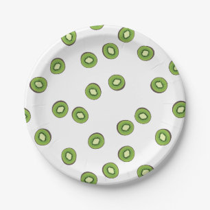 Assiettes En Carton Kiwi