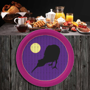 Assiettes En Carton Kiwi Bird & Moon - New Zealand Party / BBQ