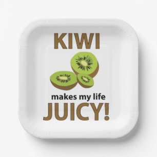 Assiettes En Carton Kiwi Fruit Lover Kiwi Summer Party