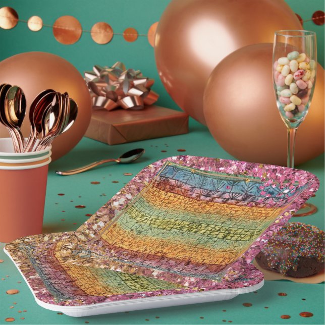 Assiettes En Carton Klee - Pépinière d'arbres (Multi)