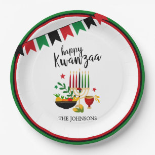 Assiettes En Carton Kwanzaa