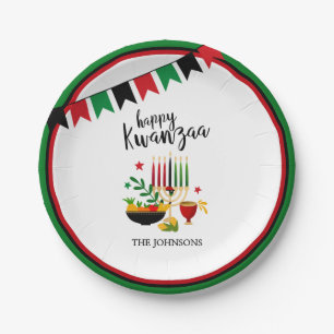 Assiettes En Carton Kwanzaa