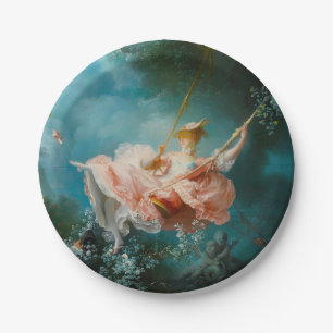 Assiettes En Carton La Balançoire Fragonard