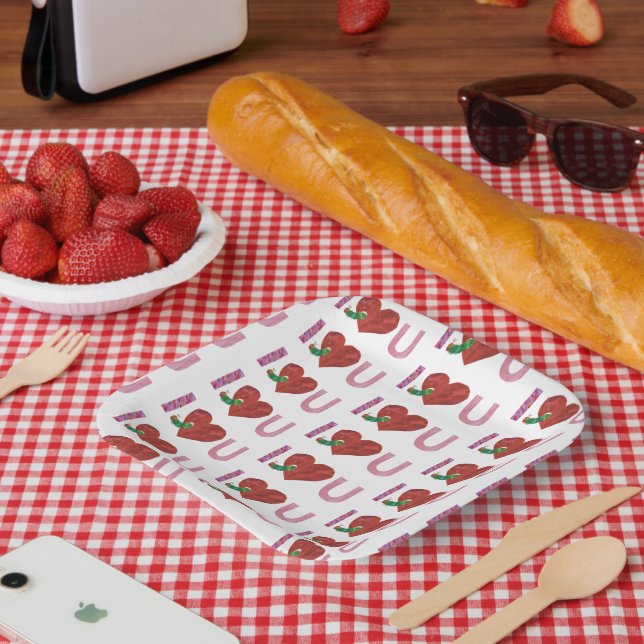 Assiettes En Carton La Caterpillar Très Affamée | Je t'entends (Pique-nique)