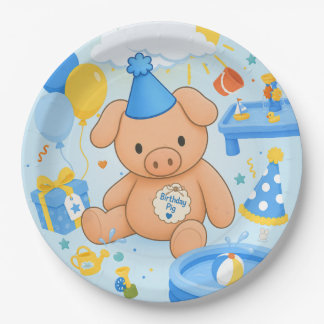 Assiettes En Carton La fête du livre de contes Splashtastic de Hamhock