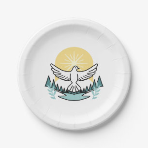 Assiettes En Carton La force spirituelle en Dieu - L'épanouissement de