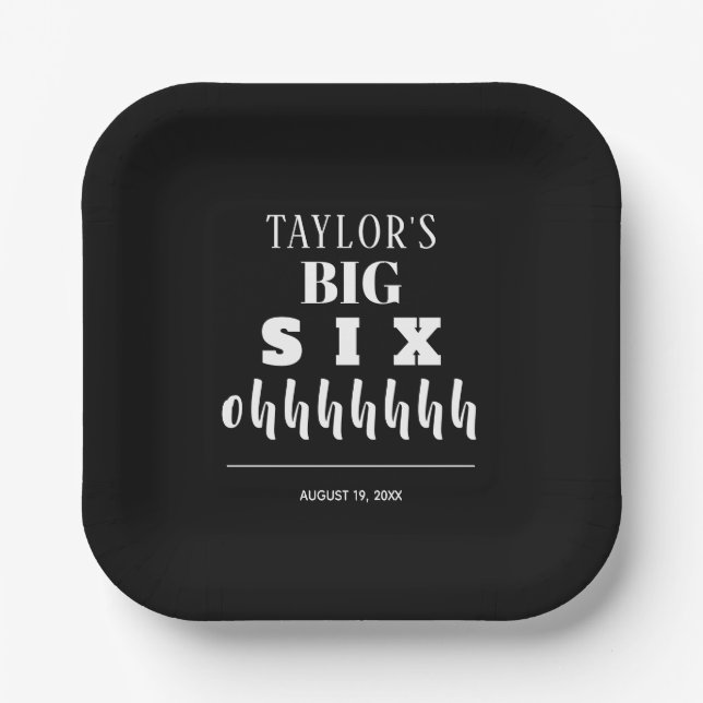 Assiettes En Carton La grande fête du 60e anniversaire (Recto)