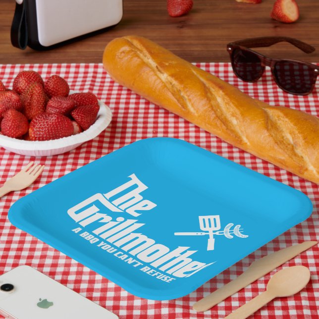 Assiettes En Carton La Grillmère (Pique-nique)