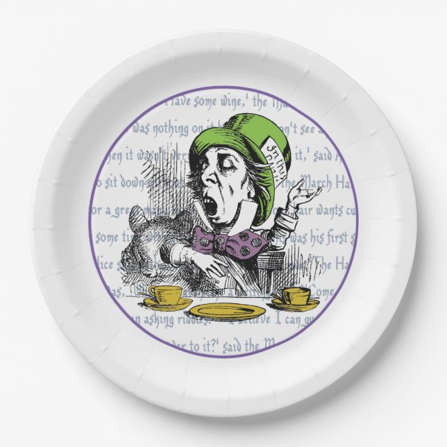 Assiettes En Carton La haine folle (Devant)